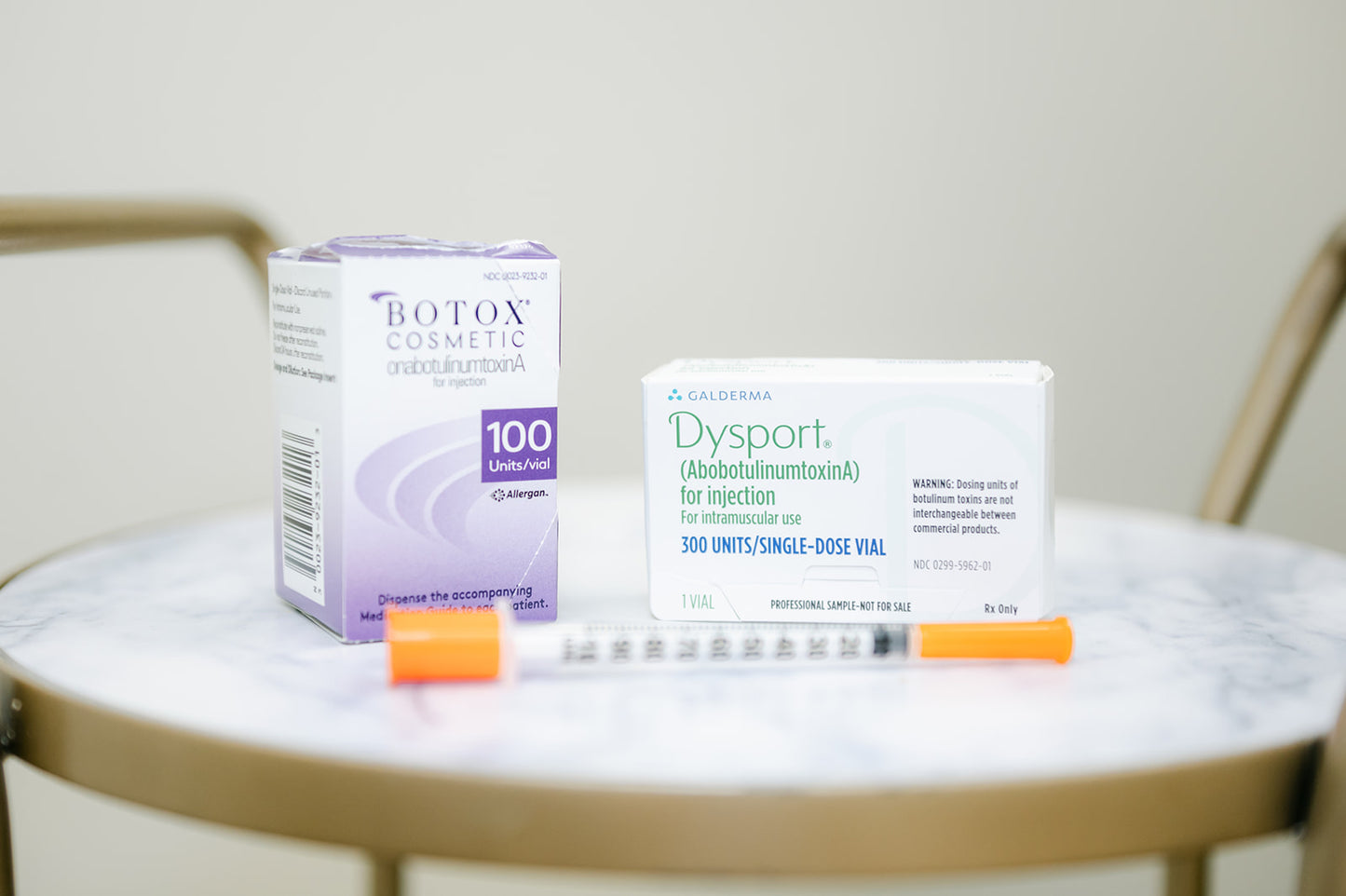 40 units of Tox