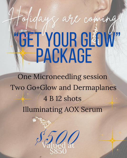 "GET YOUR GLOW" Package